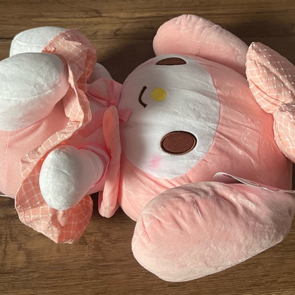 One Left! MY MELODY-NWT LARGE Pink Plush - Picture 9 of 15